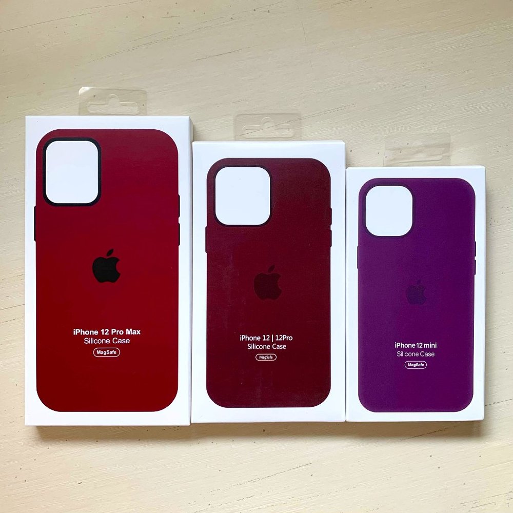 Apple MagsafeSilicone PhoneCase For iPhone12ProMax